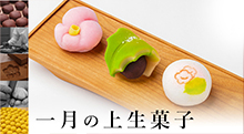 季節の上生菓子