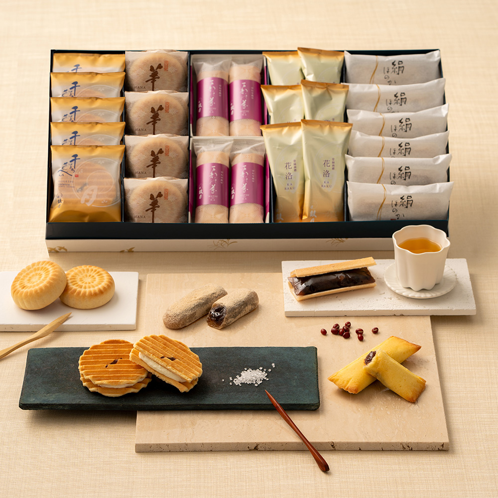 定番銘菓 和菓子5種詰め合わせ