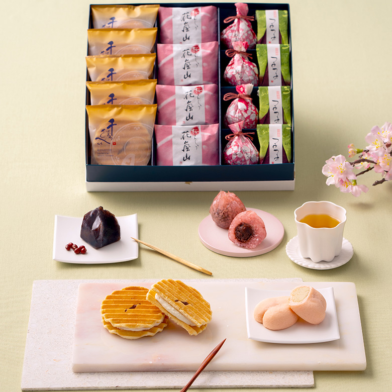 春ギフト 和菓子詰め合わせ17個入