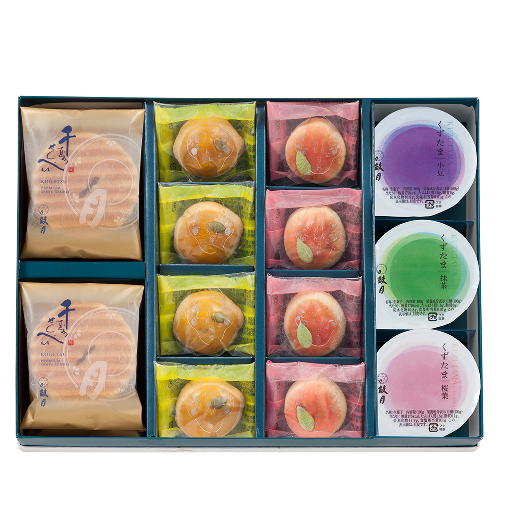 摘み果銘菓撰 4種詰合せ