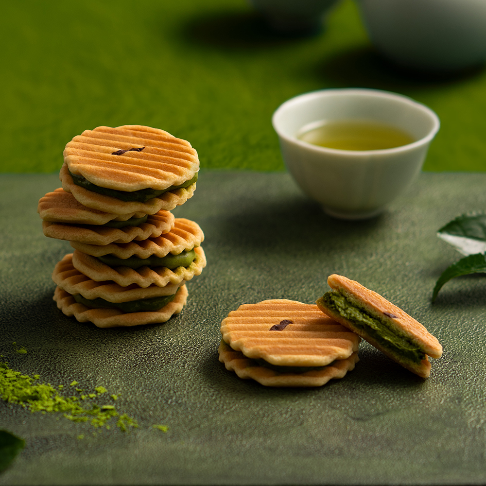 姫千寿せんべい抹茶 12枚入