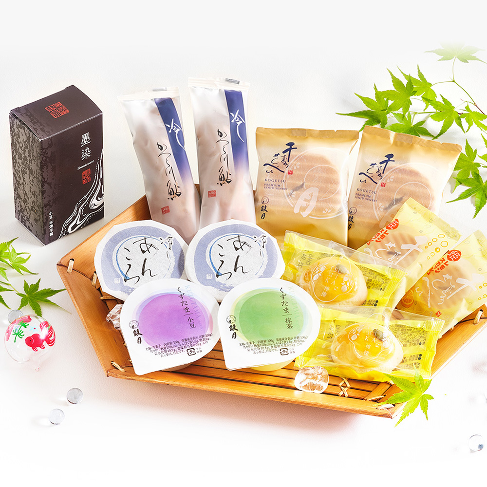 夏の涼やか和菓子セット