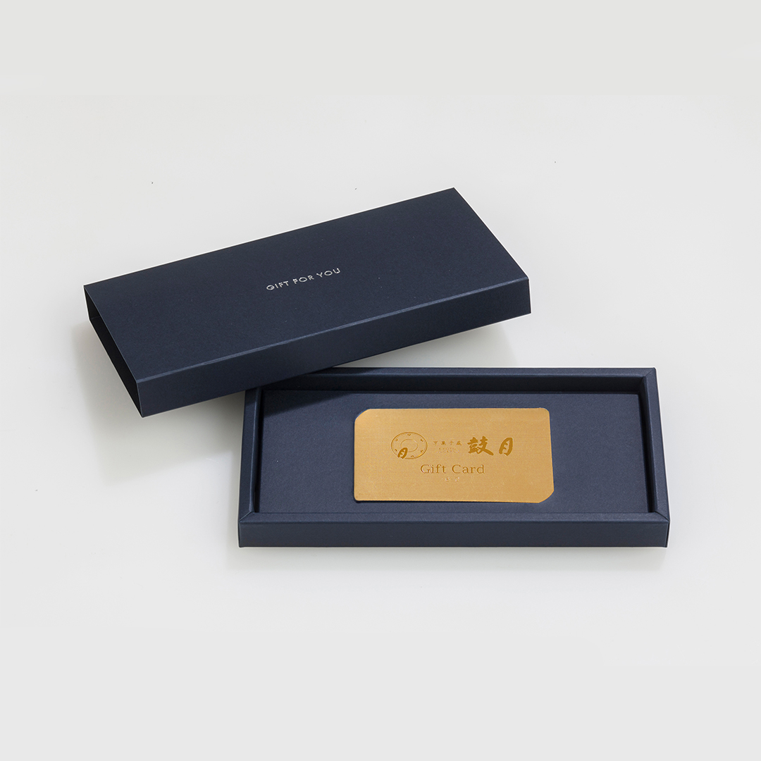 和菓子ギフトカード ゴールド