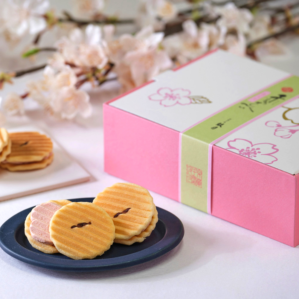 姫千寿せんべい さくら 12枚入